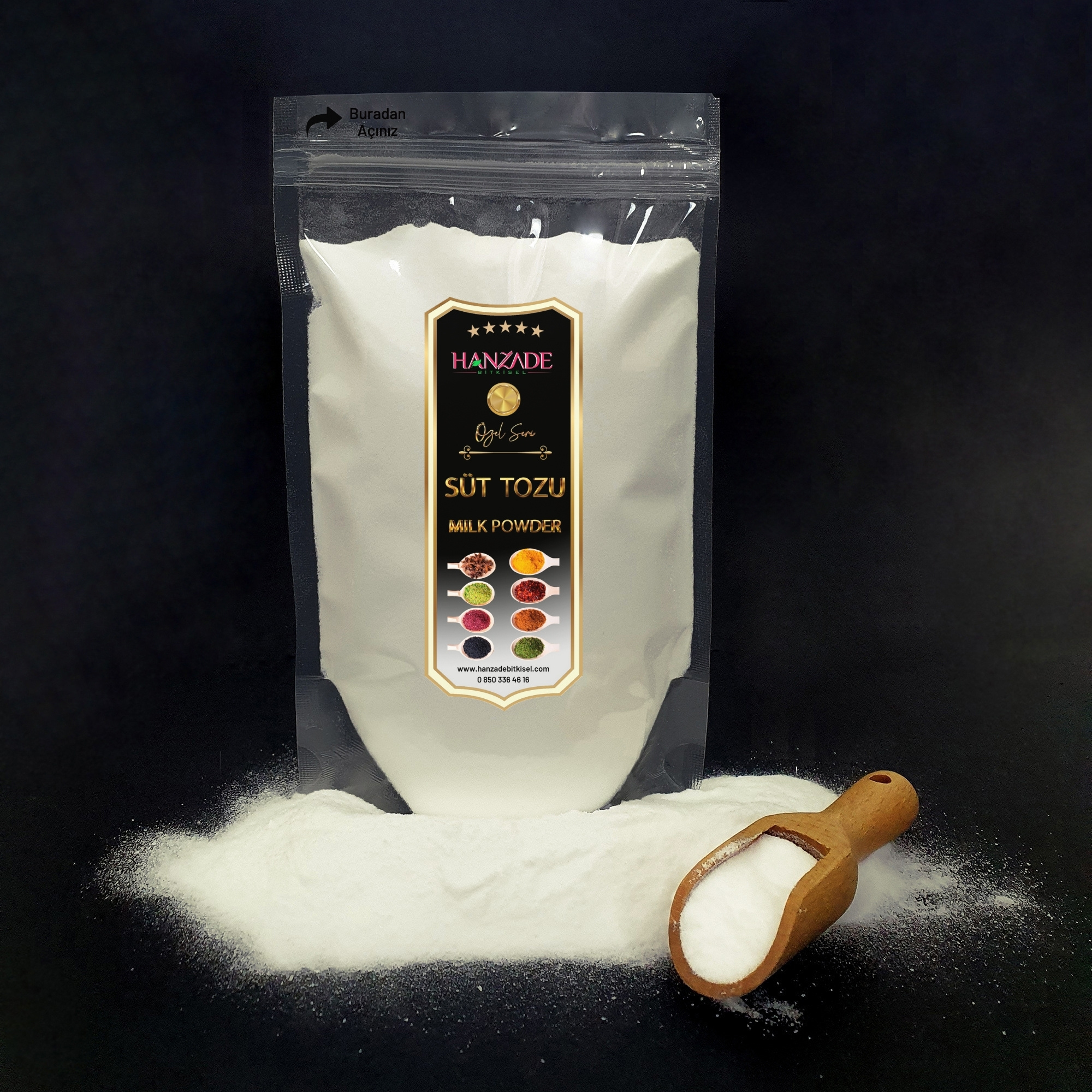 Hanzade Bitkisel Saf Süt Tozu