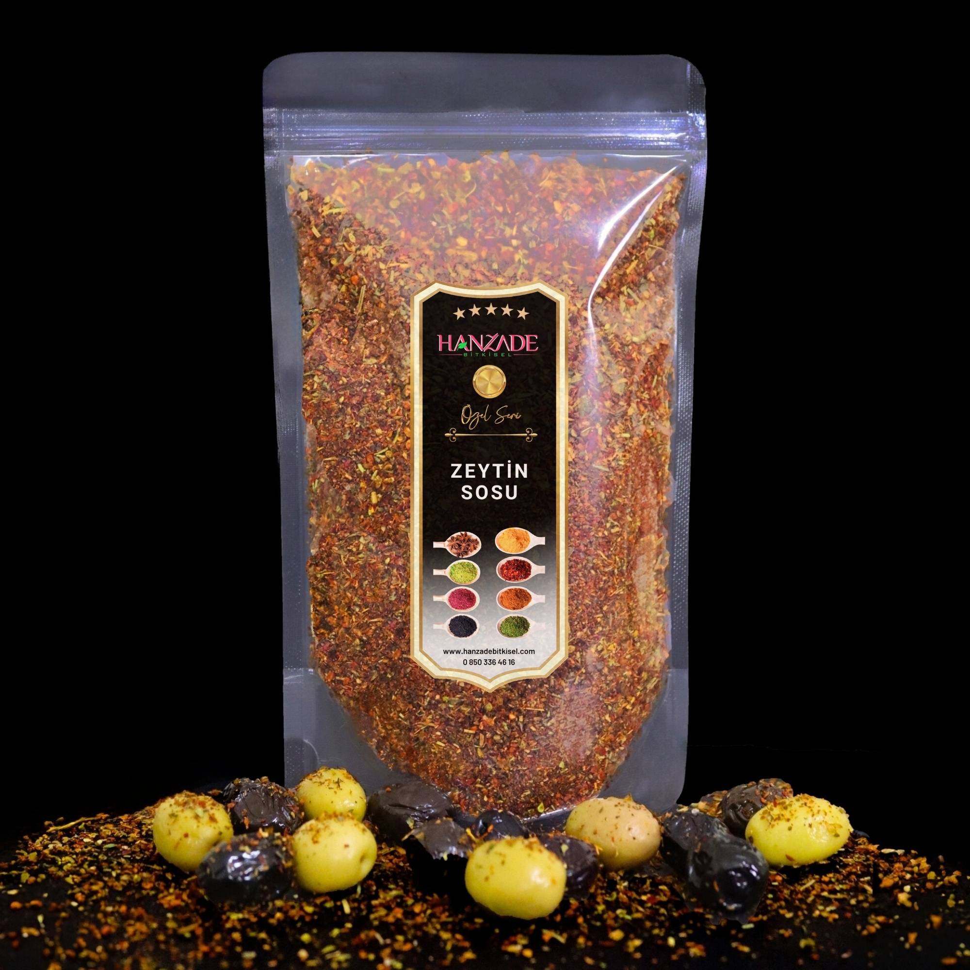 Hanzade Bitkisel Zeytin Sosu