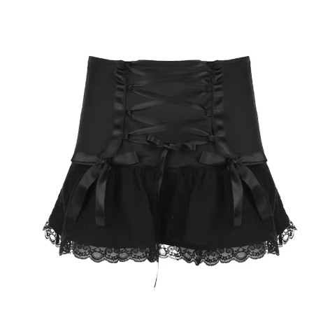 Black Corset Skirt