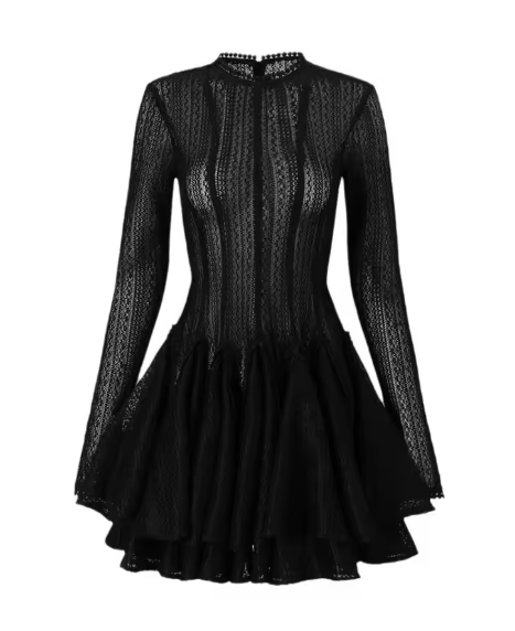 Black Lace Dress
