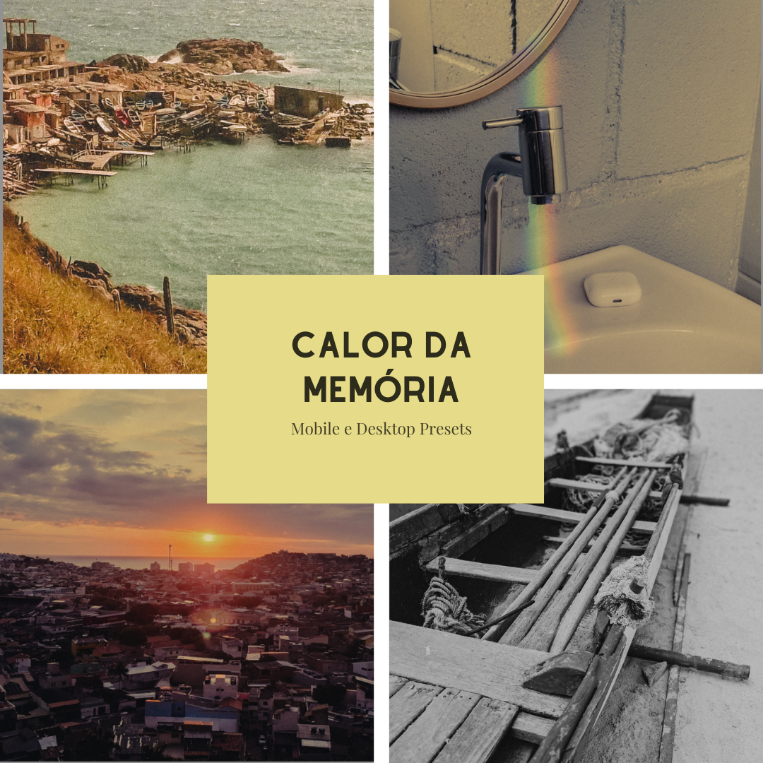 Presets Lightroom Calor da Memória – Edição Vintage Profissional