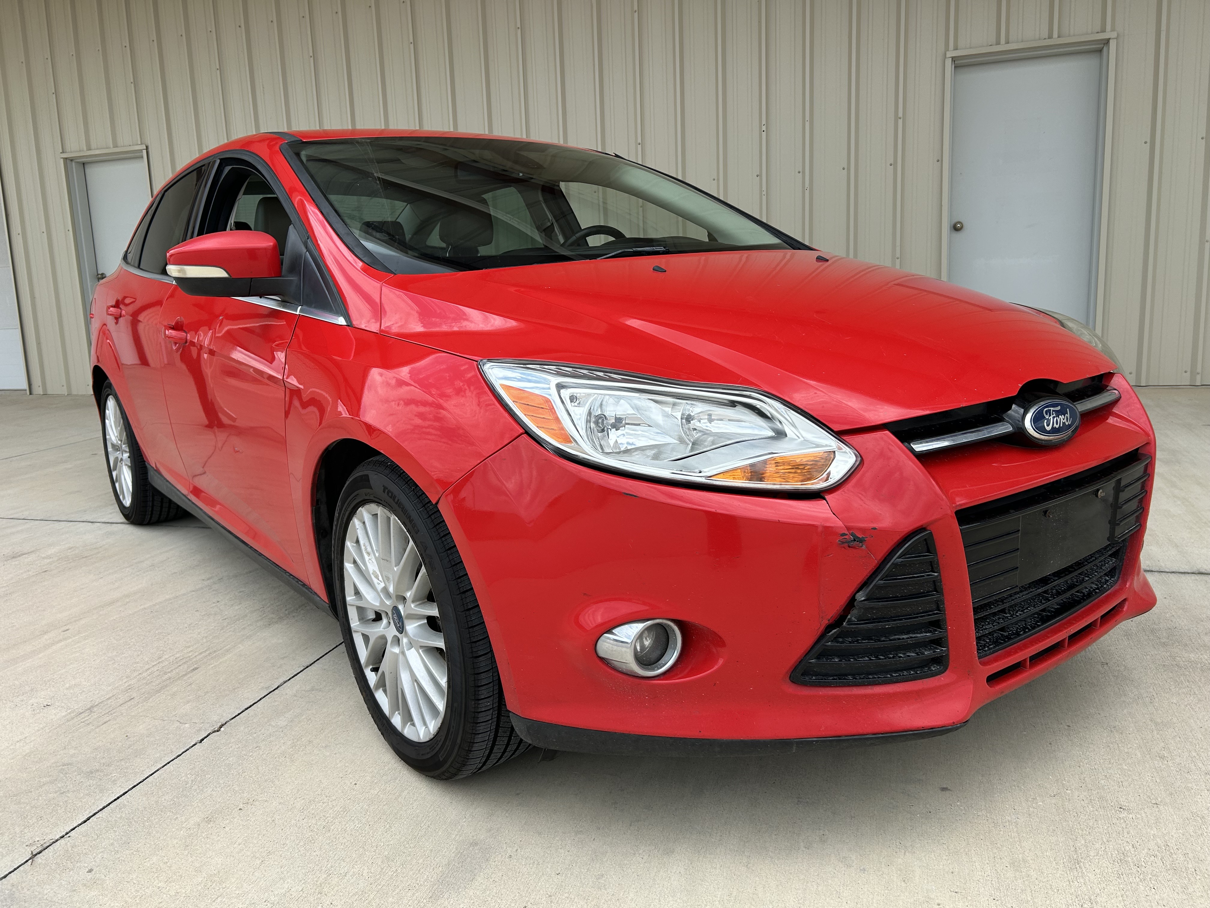 2012 Ford Focus SEL 4D Sedan