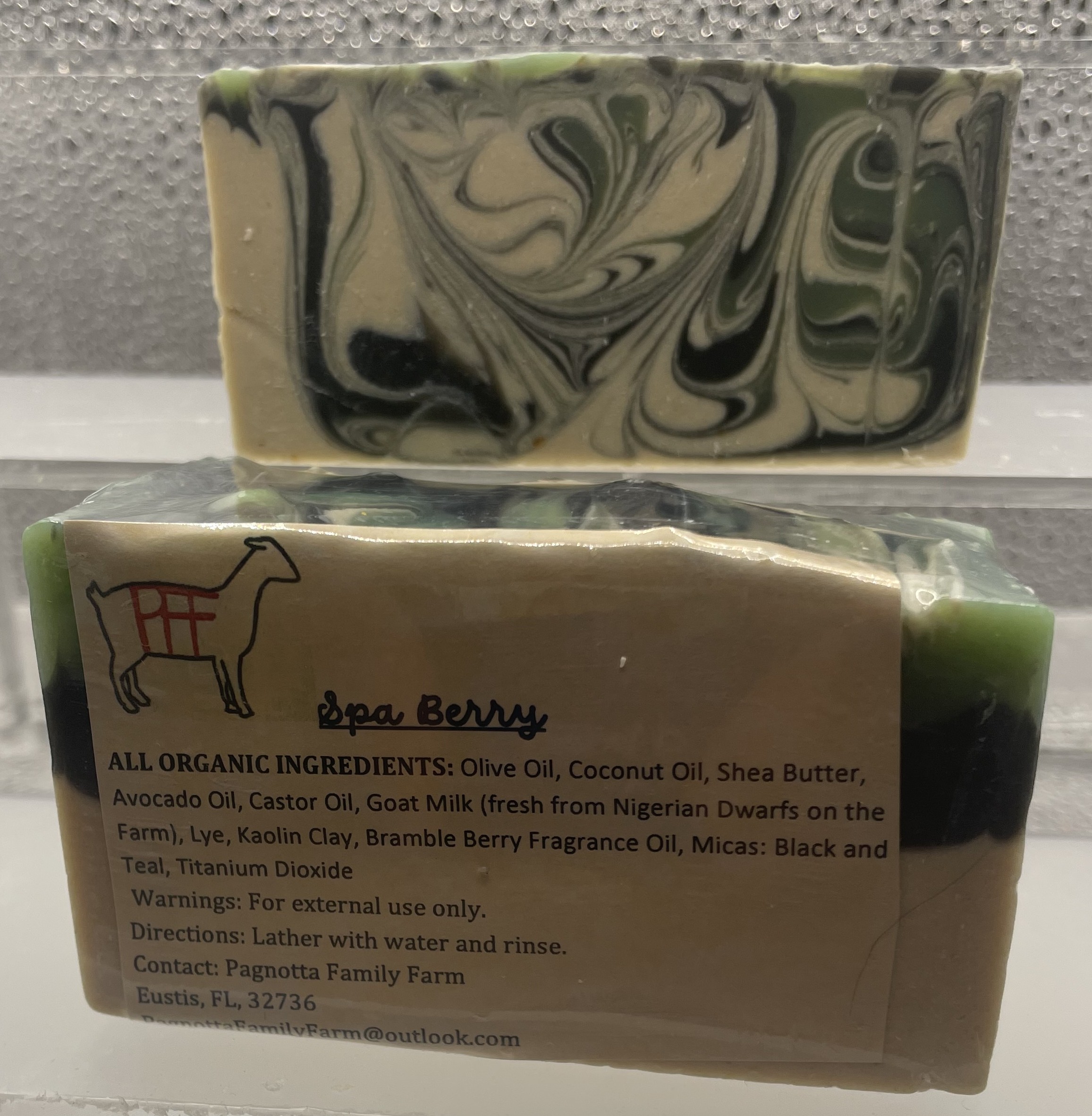 Spa Berry Organic Soap Bar