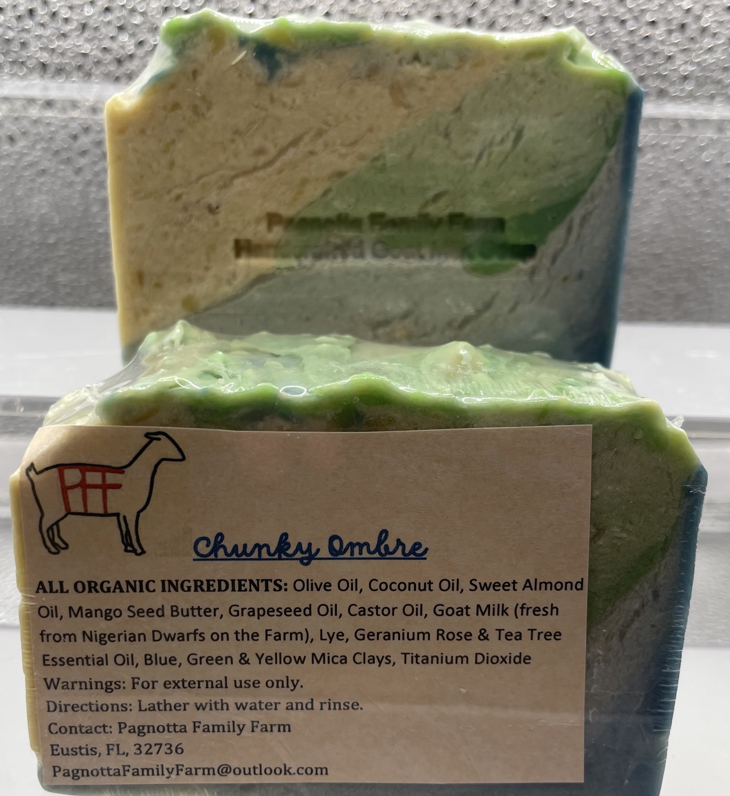 Chunky Ombre Soap