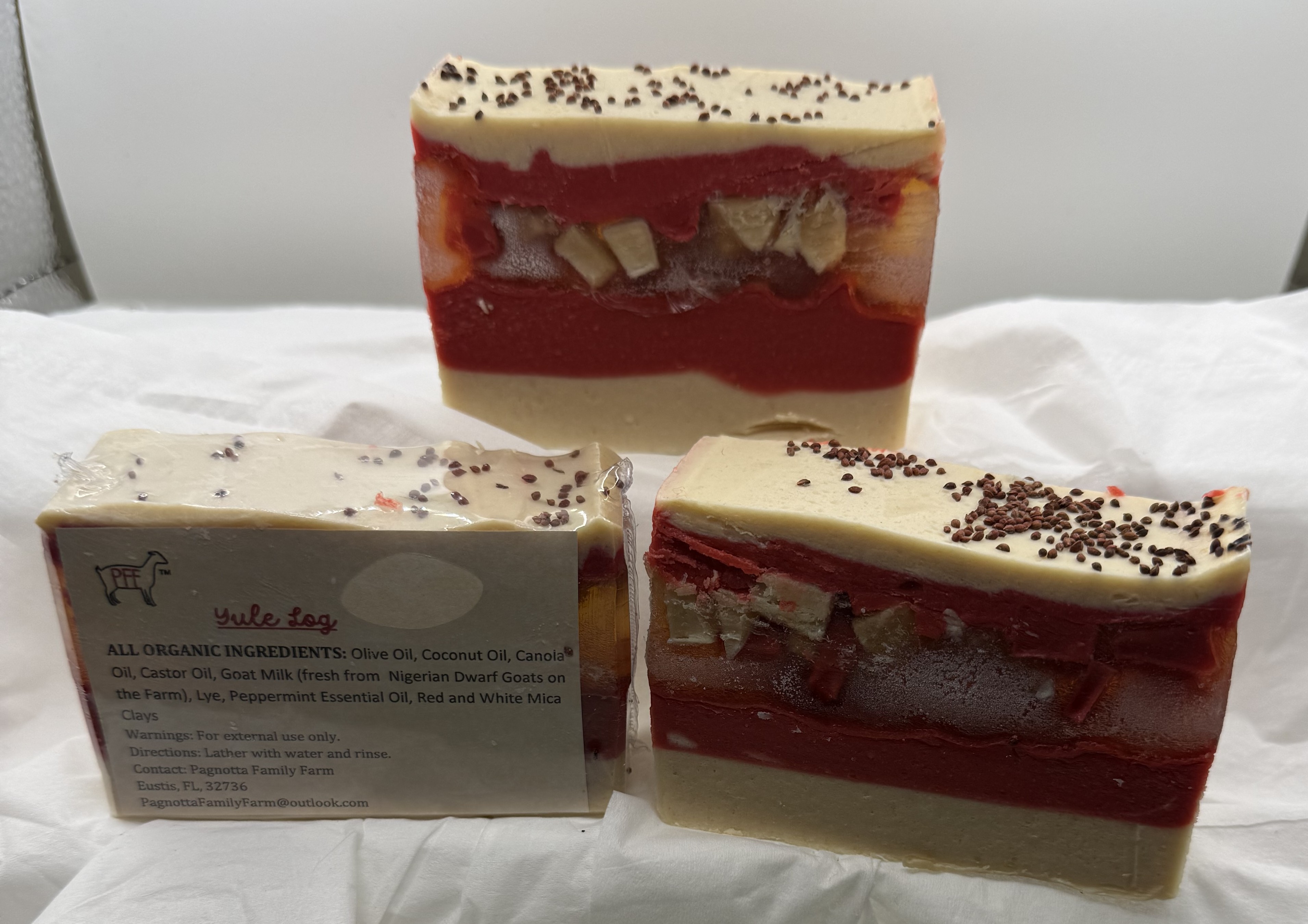 Yule Log Handcrafted Goat Milk Soap