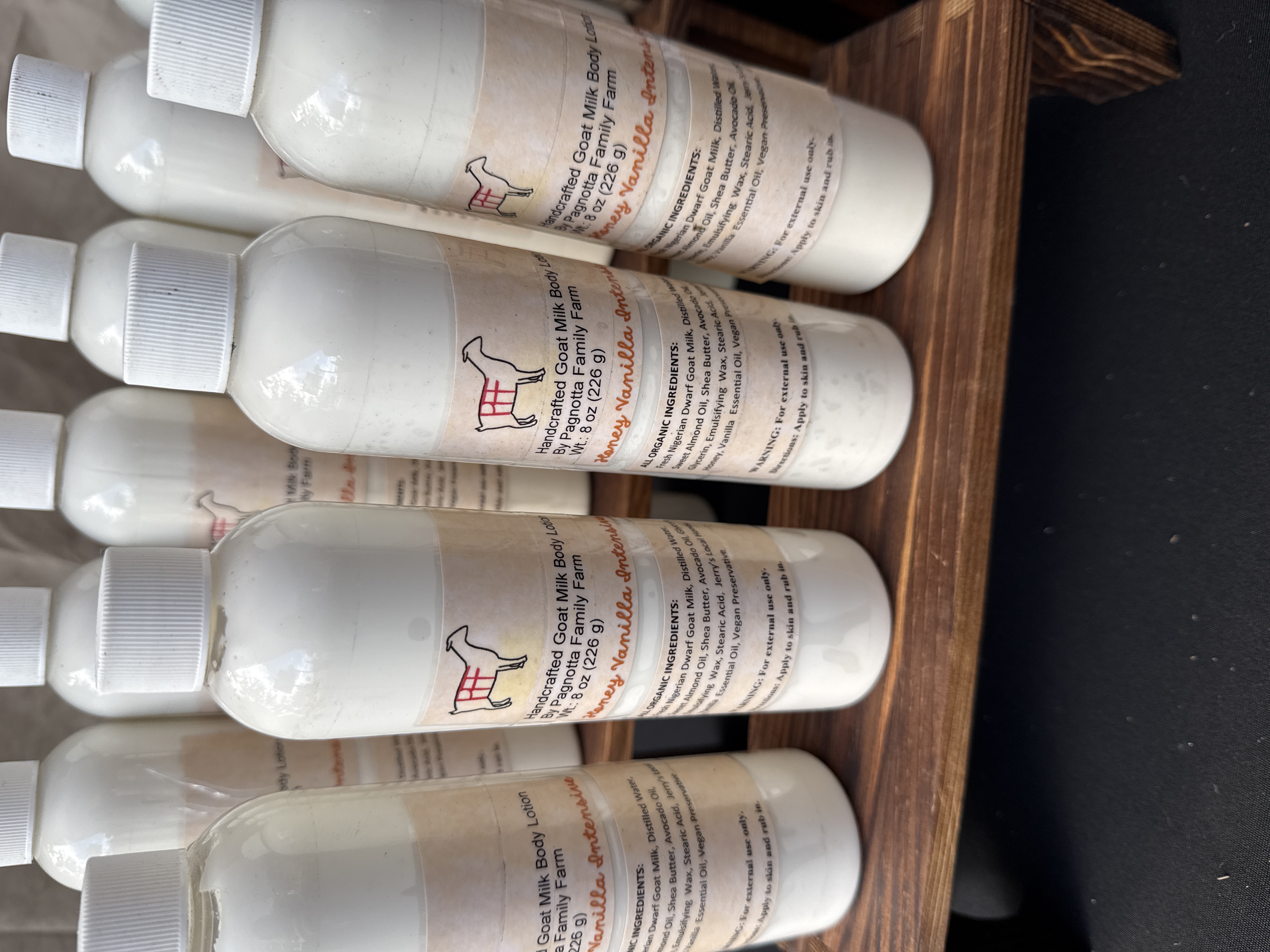 Honey Vanilla Intensive Goat Milk Body Lotion