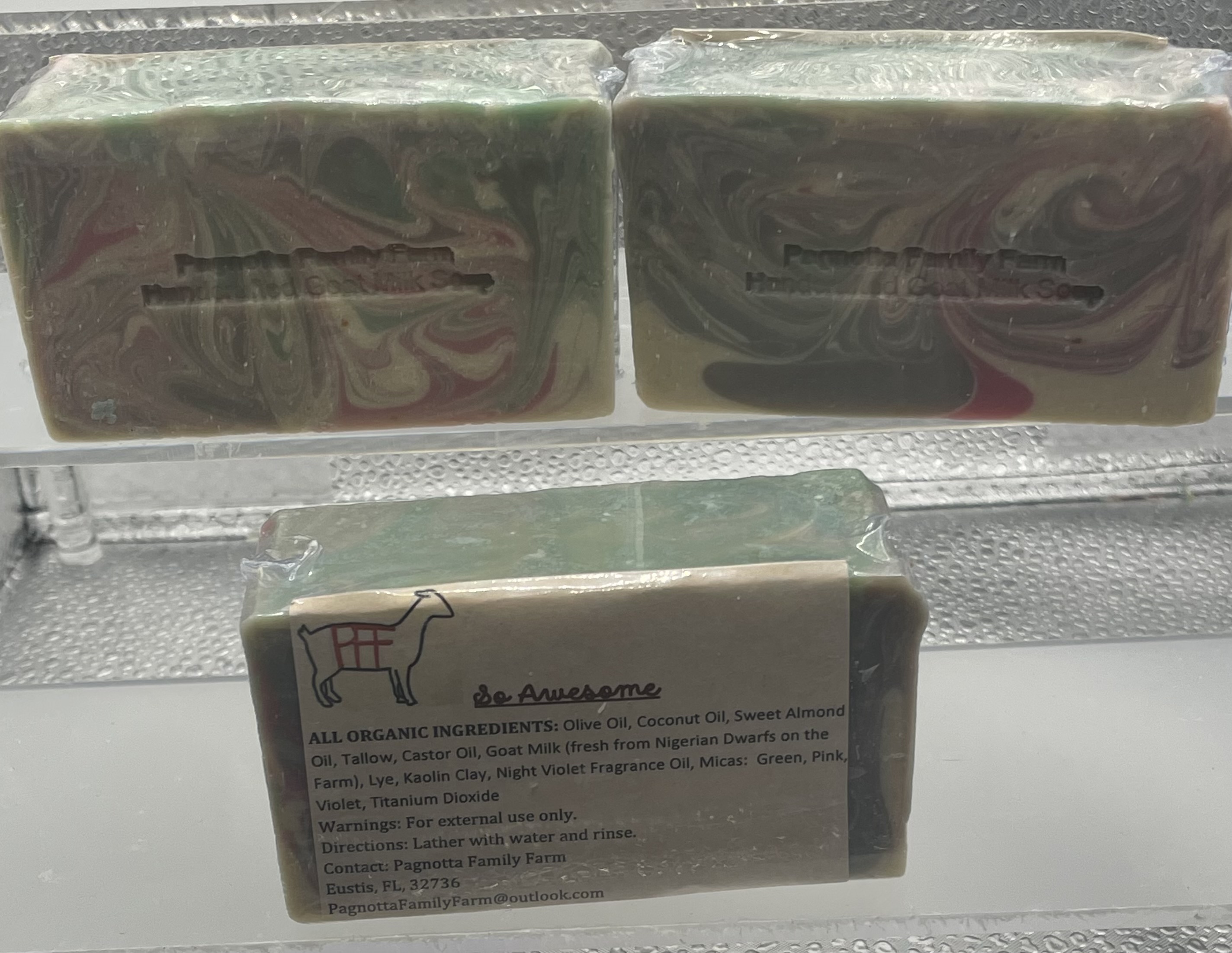 So Awesome Handcrafted Organic Goat Milk Soap 