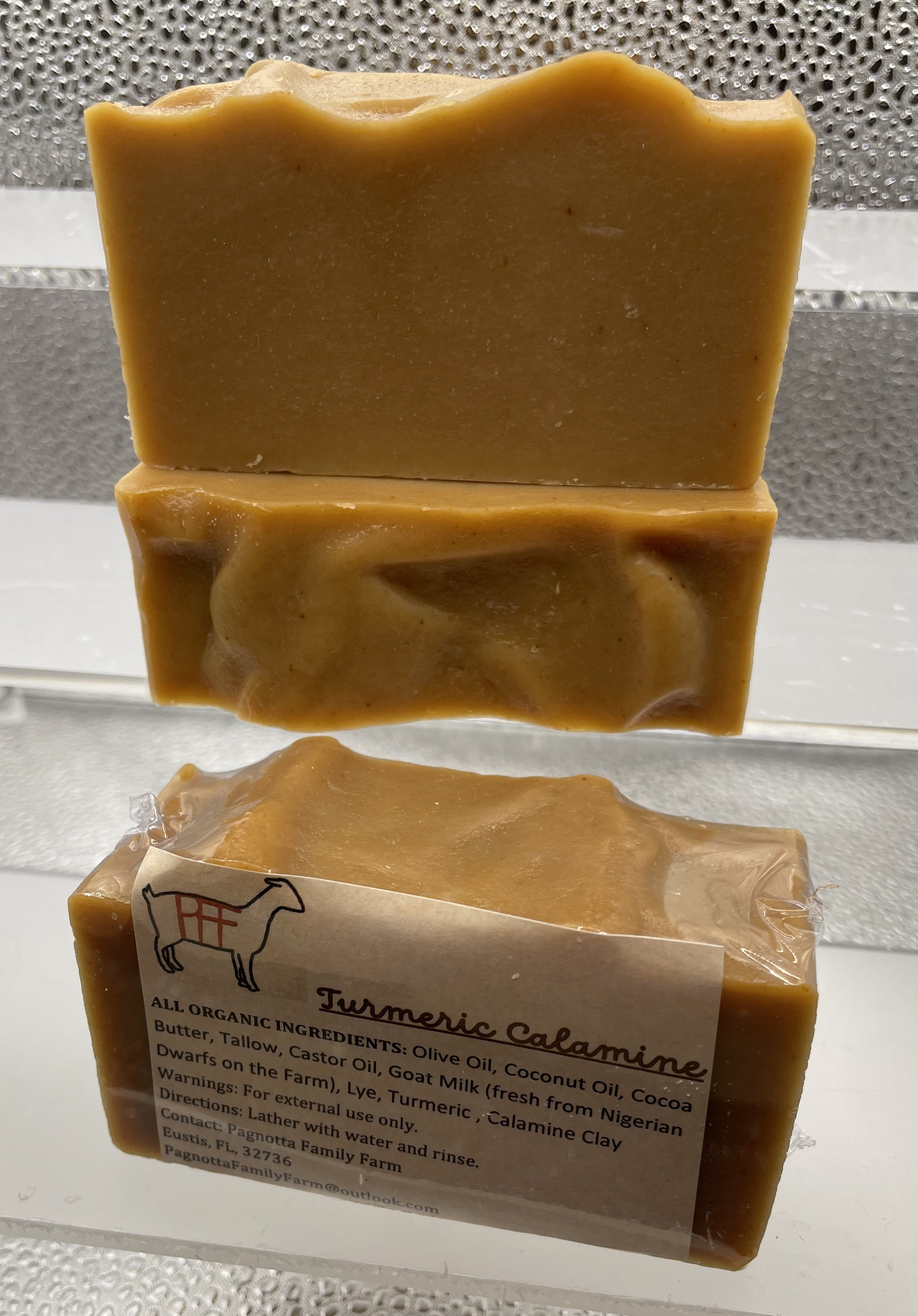 Turmeric Calamine Goat Milk Soap