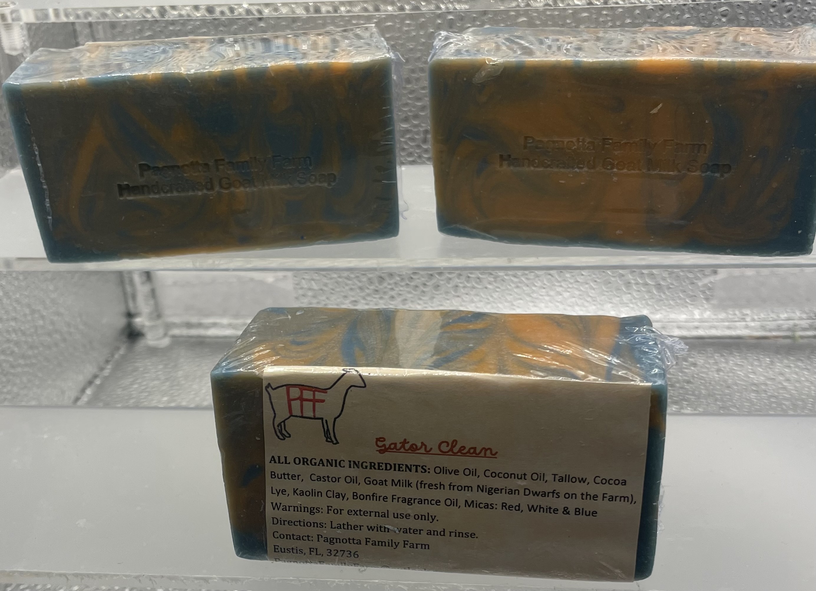 Gator Clean Handcrafted Goat Milk Soap