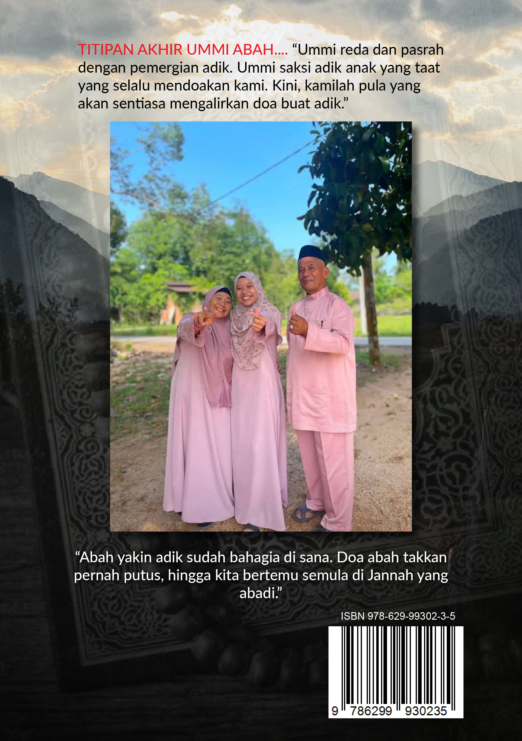 Buku kisah Hidup Nurly Sahirah