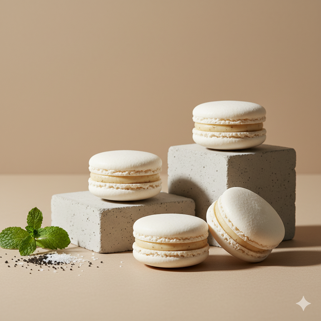 Vanille-Macarons