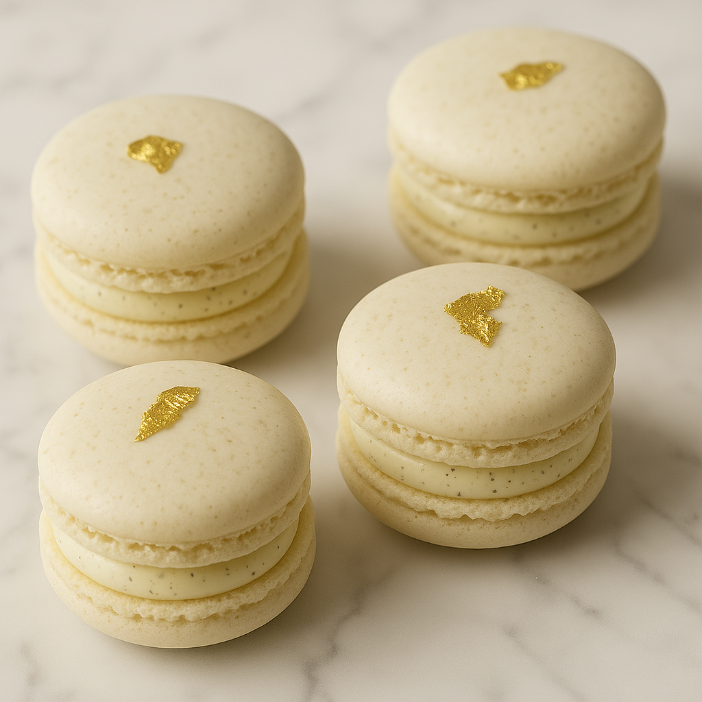 Vanille-Macarons