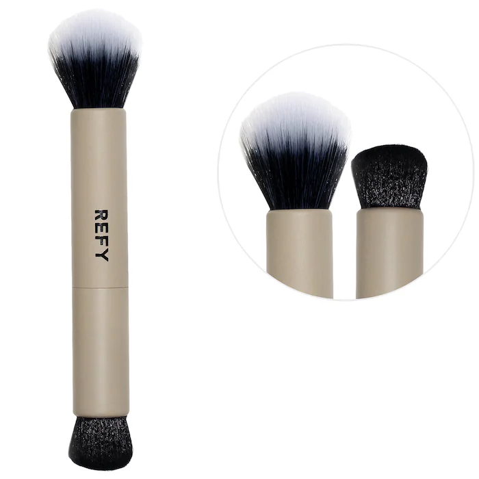 Dual-Ended Makeup Brush
