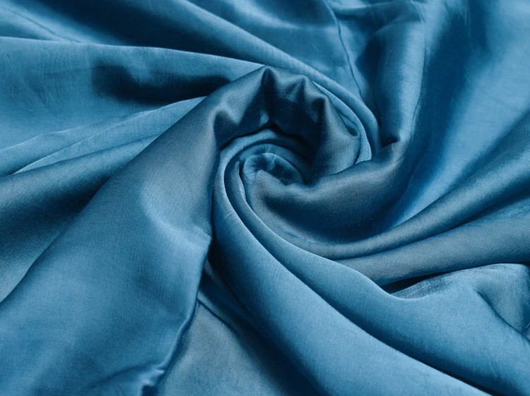 Plain Modal Silk (2.5 meter) - Blue