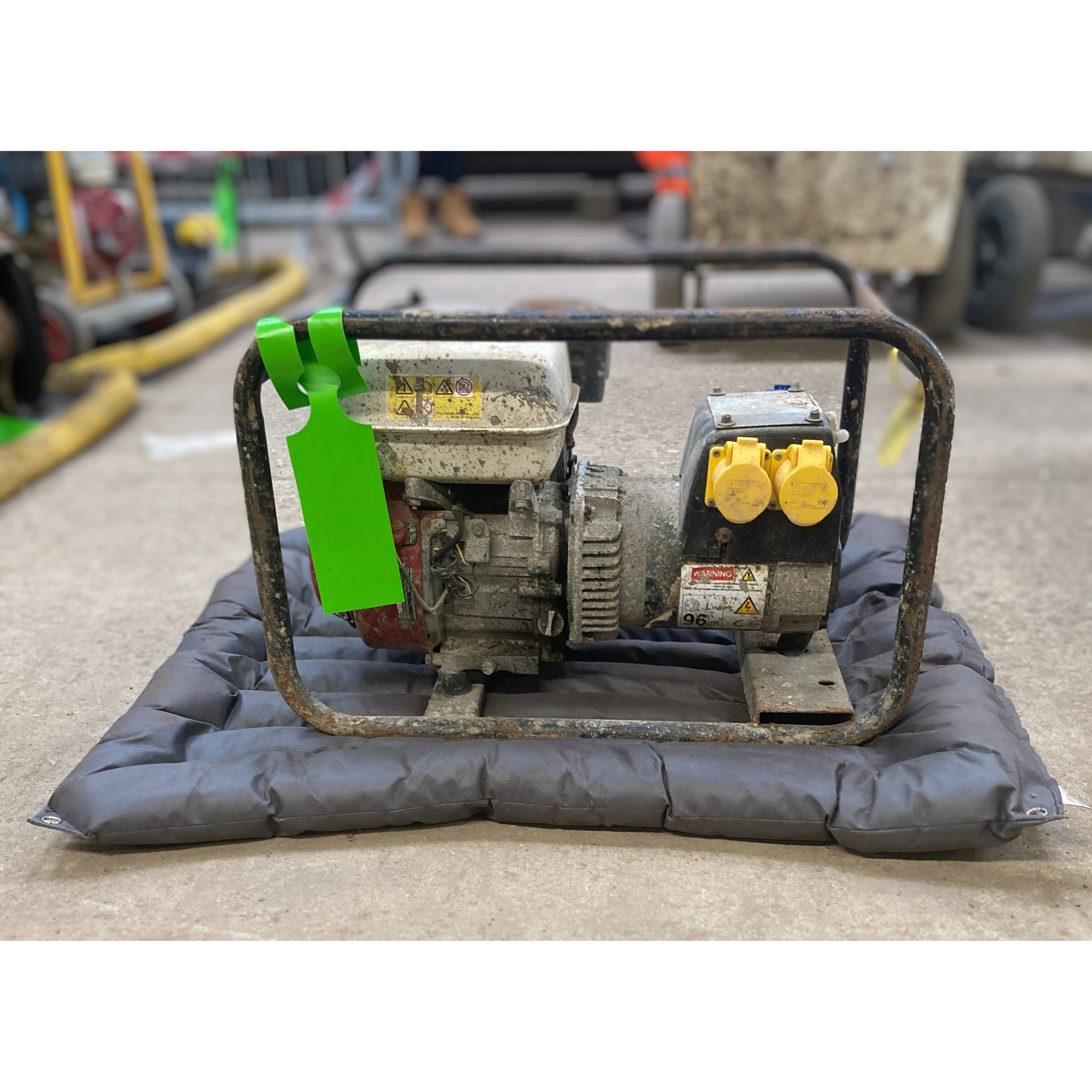 Eco Plant Pad - Absorbs Spills & Leaks from Machinery