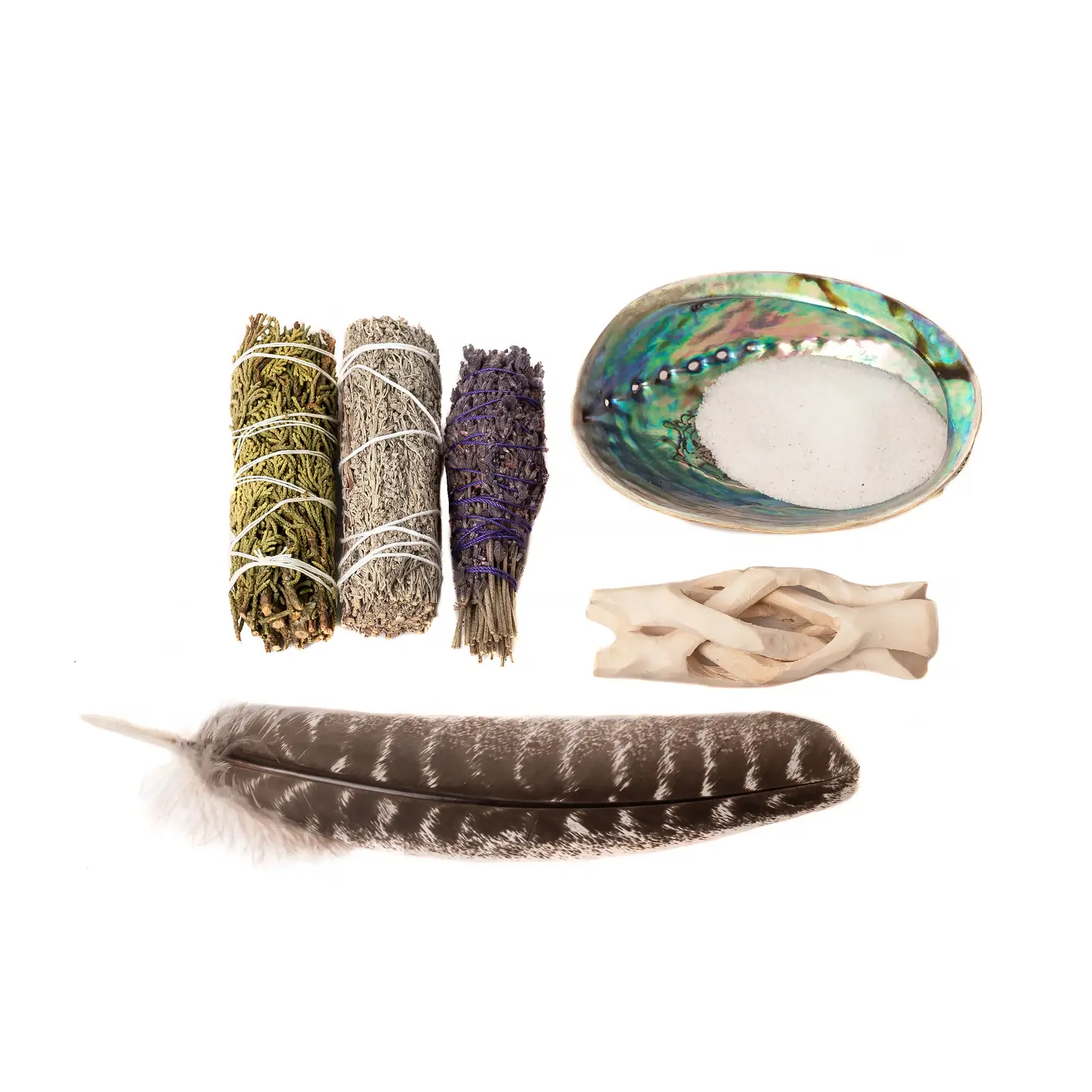 Blue Sage, Juniper, and Lavender Alter Cleansing Kit