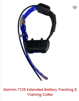 Garmin TT25 Extended Battery Tracking & Training Collar