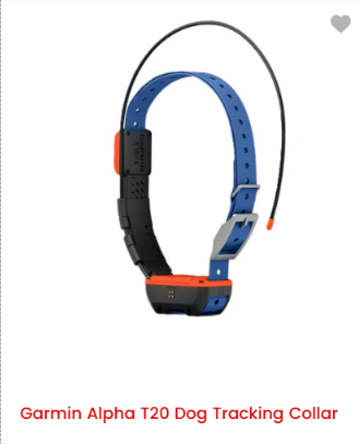 Garmin Alpha T20 Dog Tracking Collar