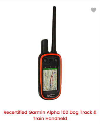 Garmin Alpha 100 Dog Track & Train Handheld