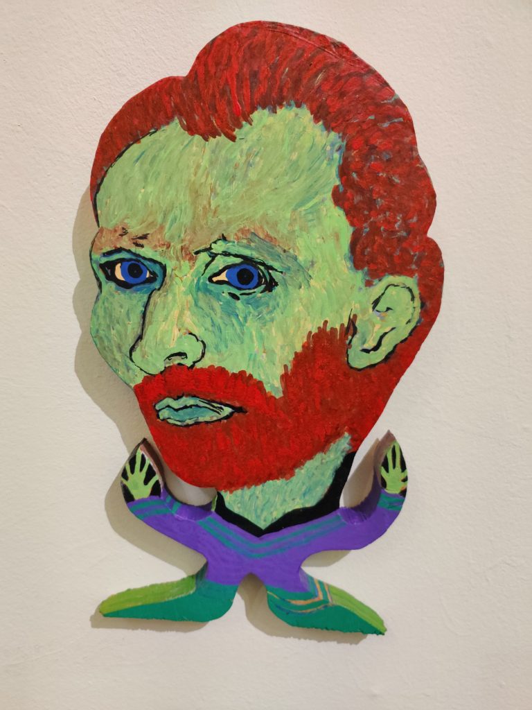 Vincent Van Gogh in a Track Suit 