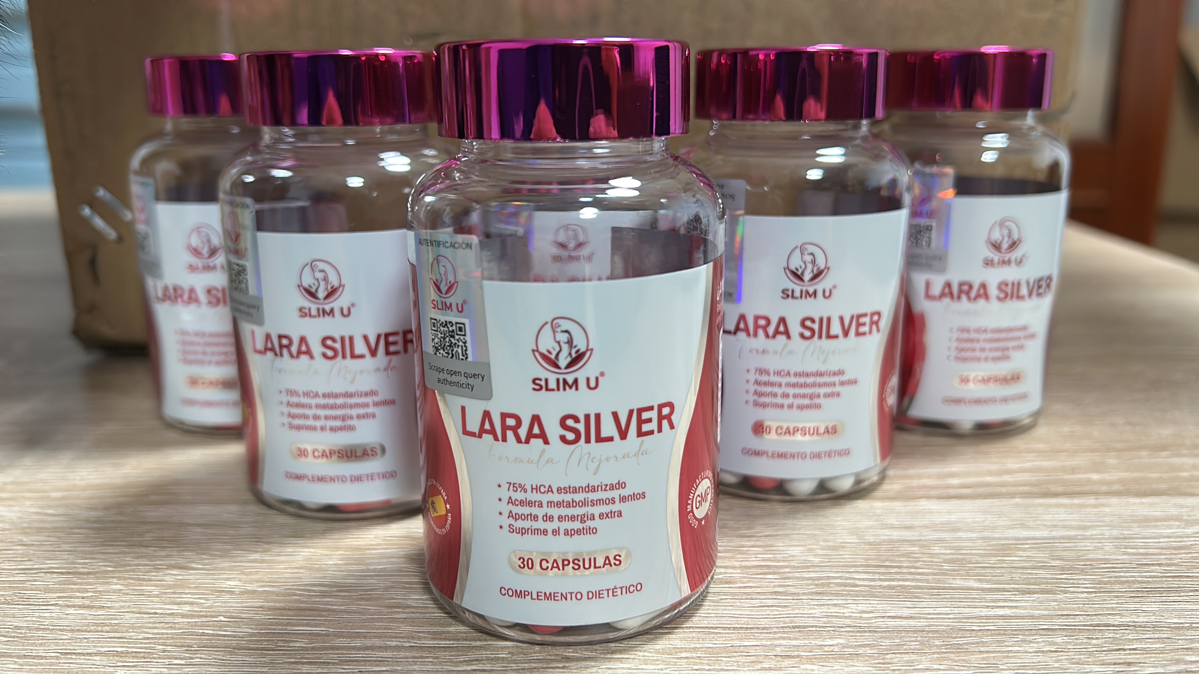 SlimU Lara Silver Pink