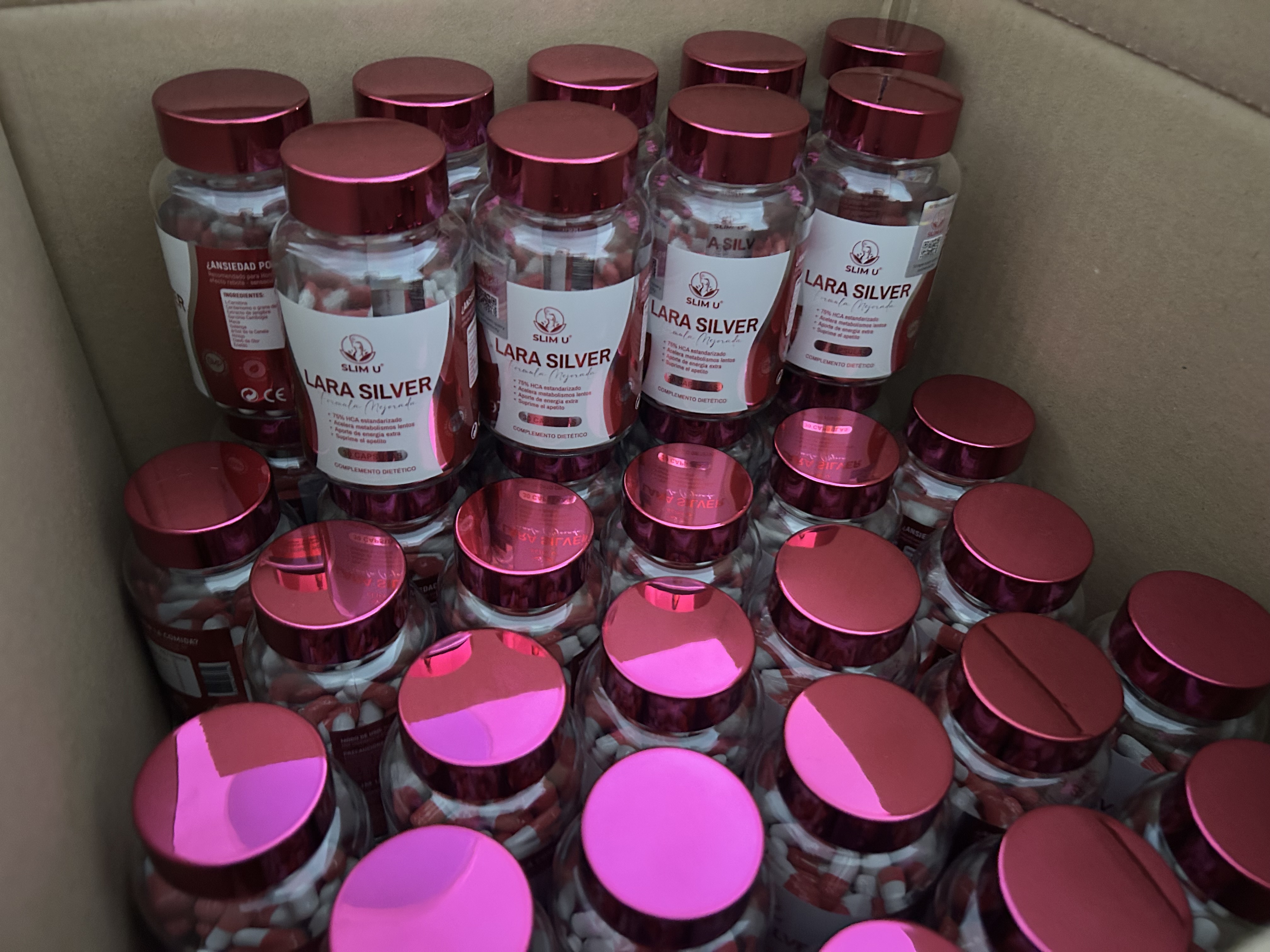 SlimU Lara Silver Pink