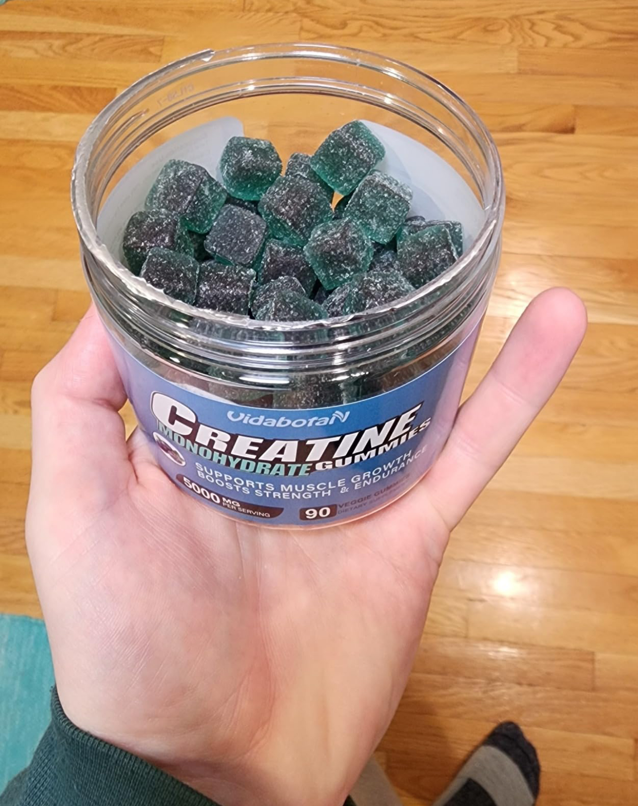 Gominolas de creatina monohidratada 5000mg