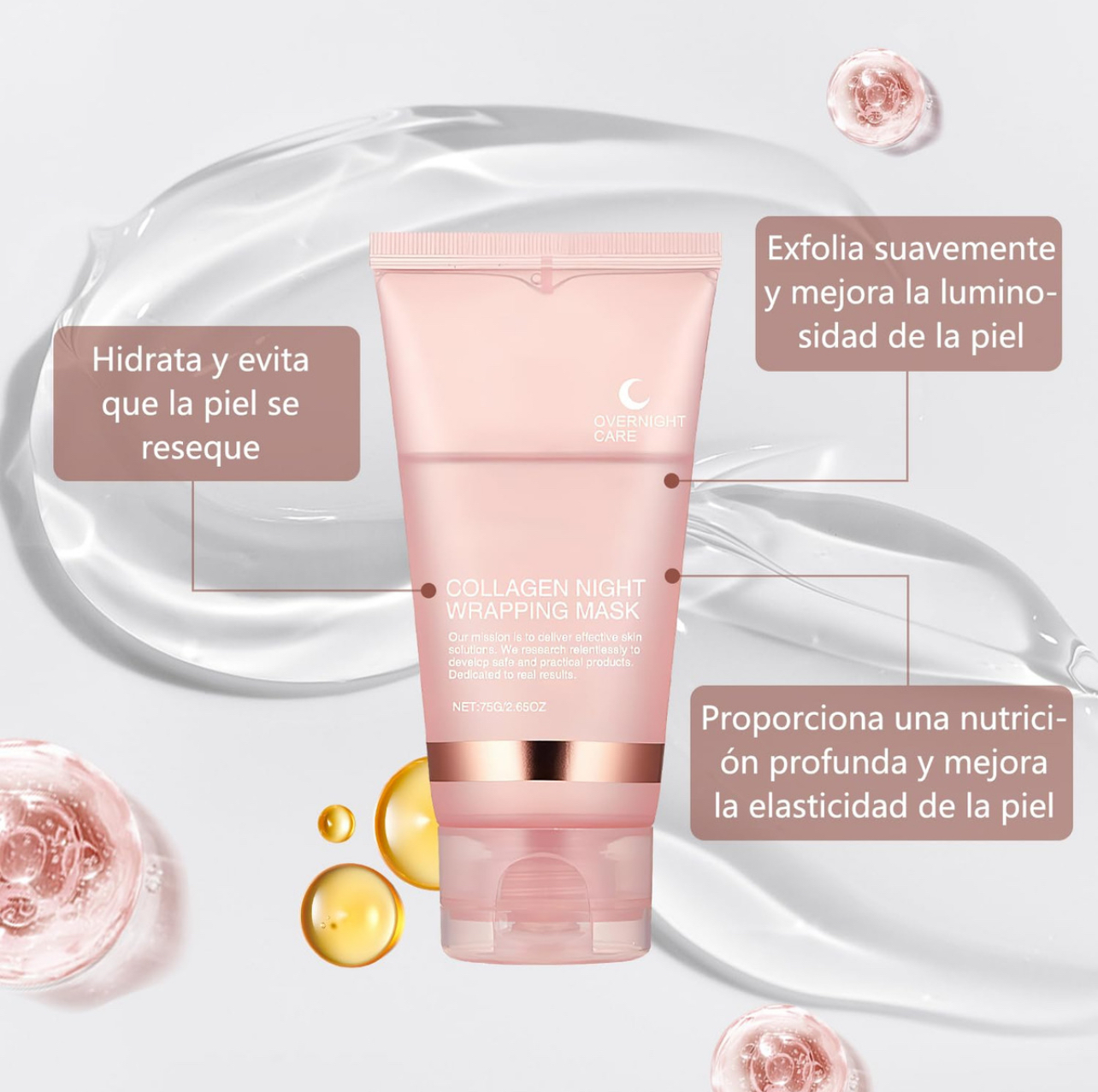 Mascarilla Colágeno nocturna N1 en Korea