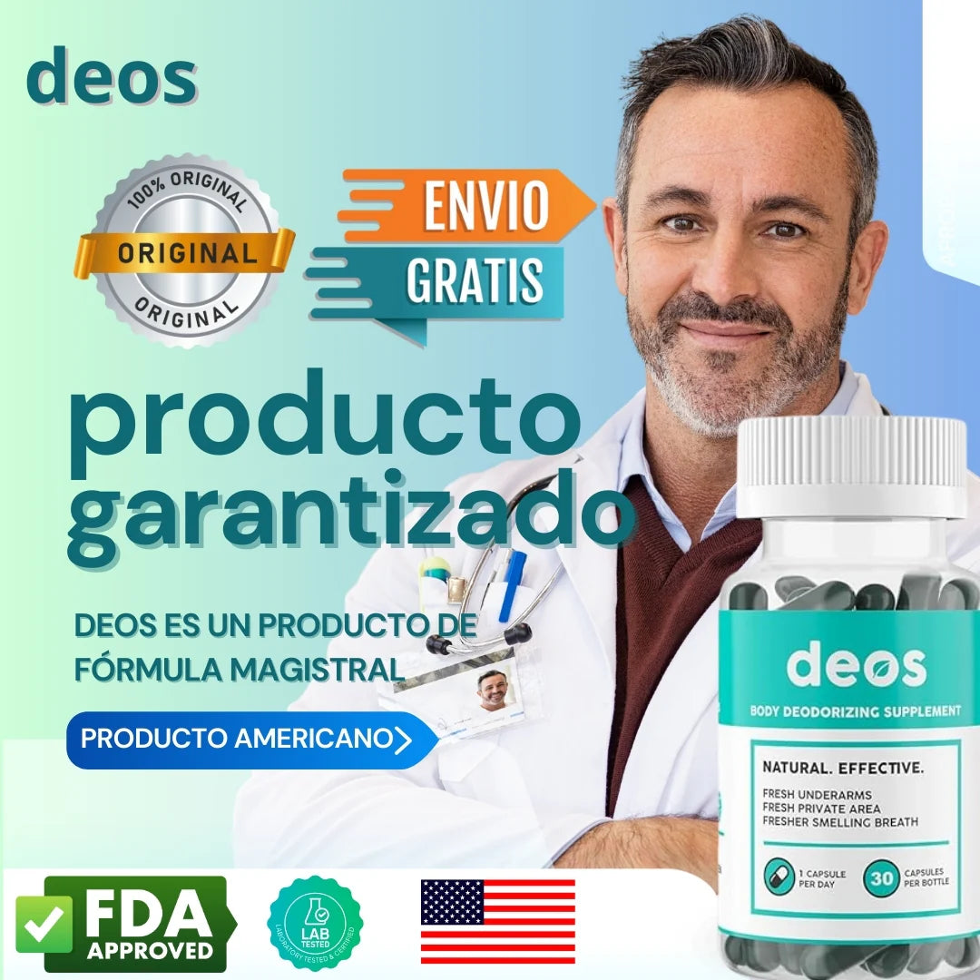Desodorante Corporal en Cápsula DEOS