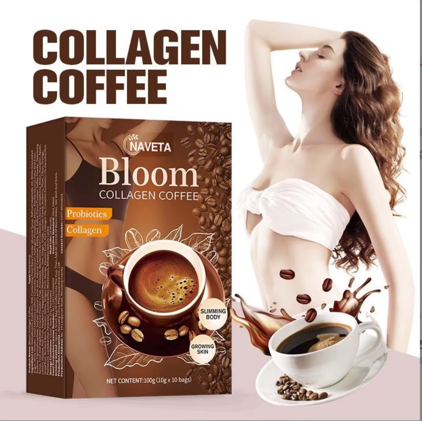 Café con colágeno y pérdida de peso Bloom