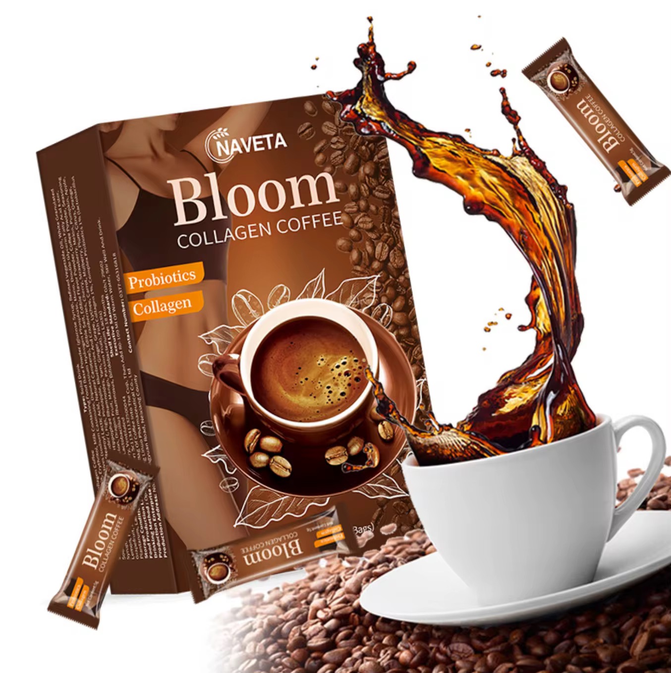 Café con colágeno y pérdida de peso Bloom