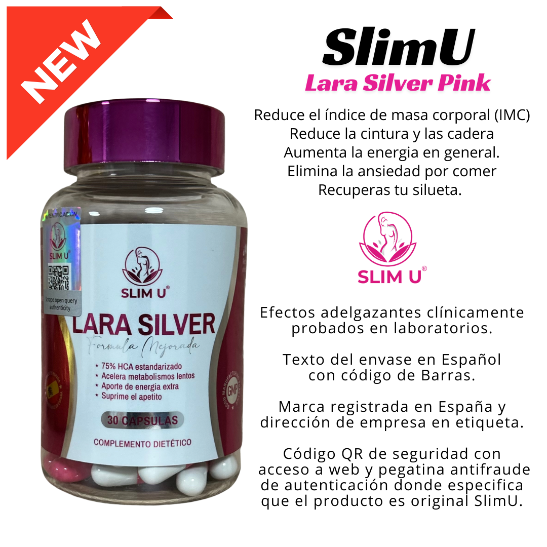 Pack 5 SlimU a elegir  + SlimU Lara Gold + SlimU Gummies Manzana 