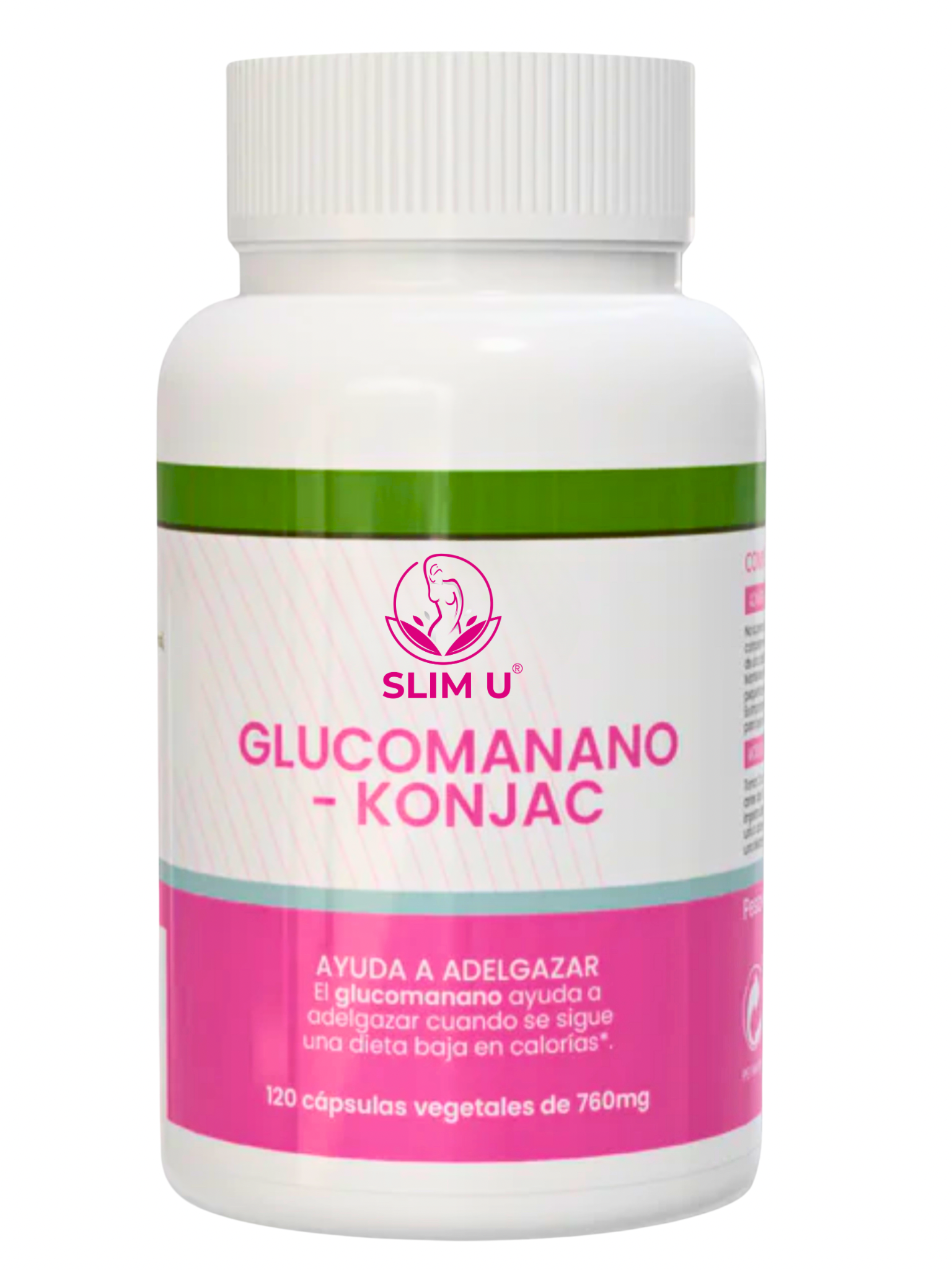 Glucomanano 750mg efecto Balón Gástrico