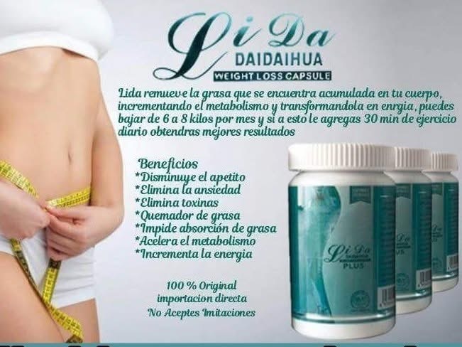 Cápsulas Lida Daidaihua