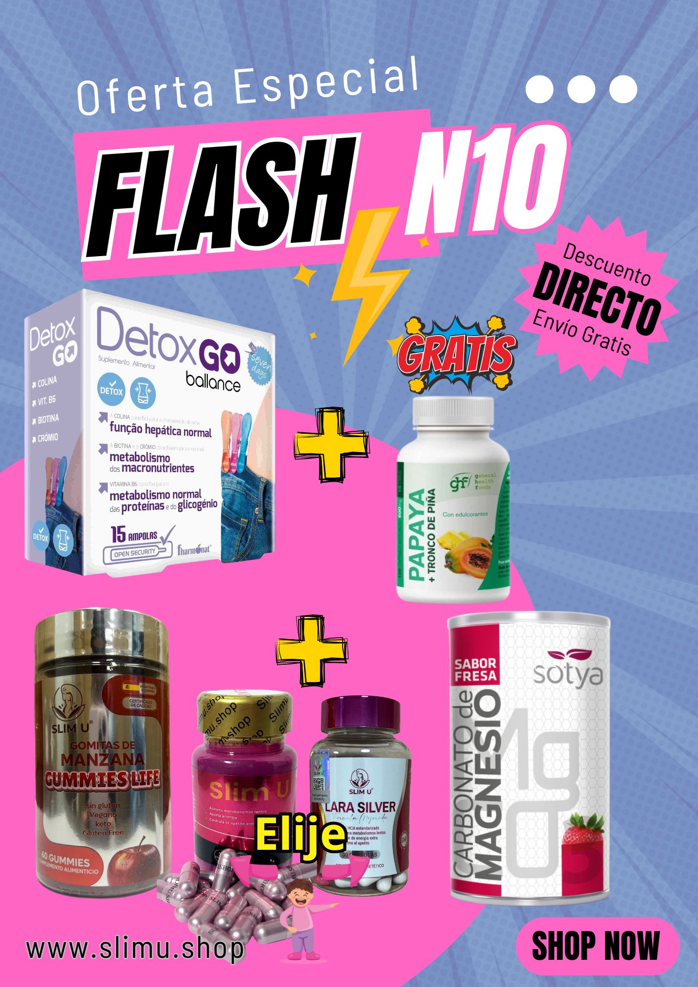 Pack 10 (Reto 30 Dias)