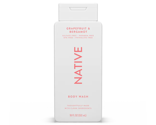 Native Grapefruit & Bergamot Body Wash
