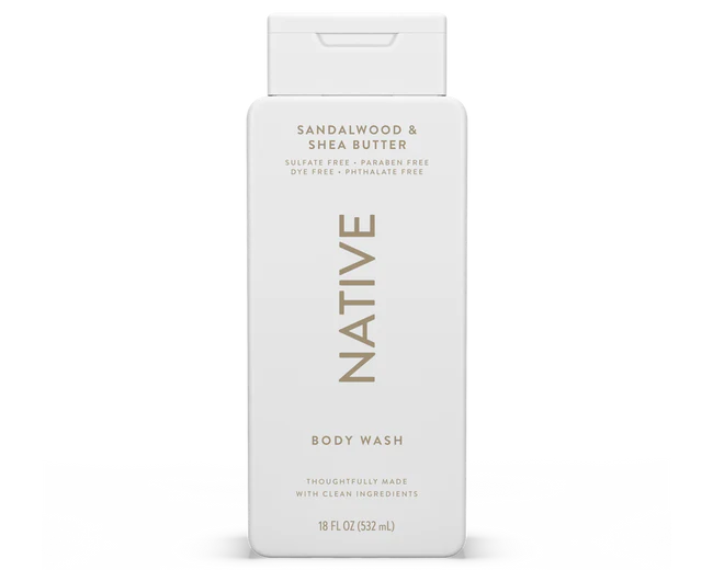 Native Sandalwood & Shea Butter Body Wash