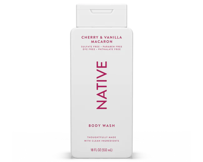 Native Cherry & Vanilla Macaron Body Wash