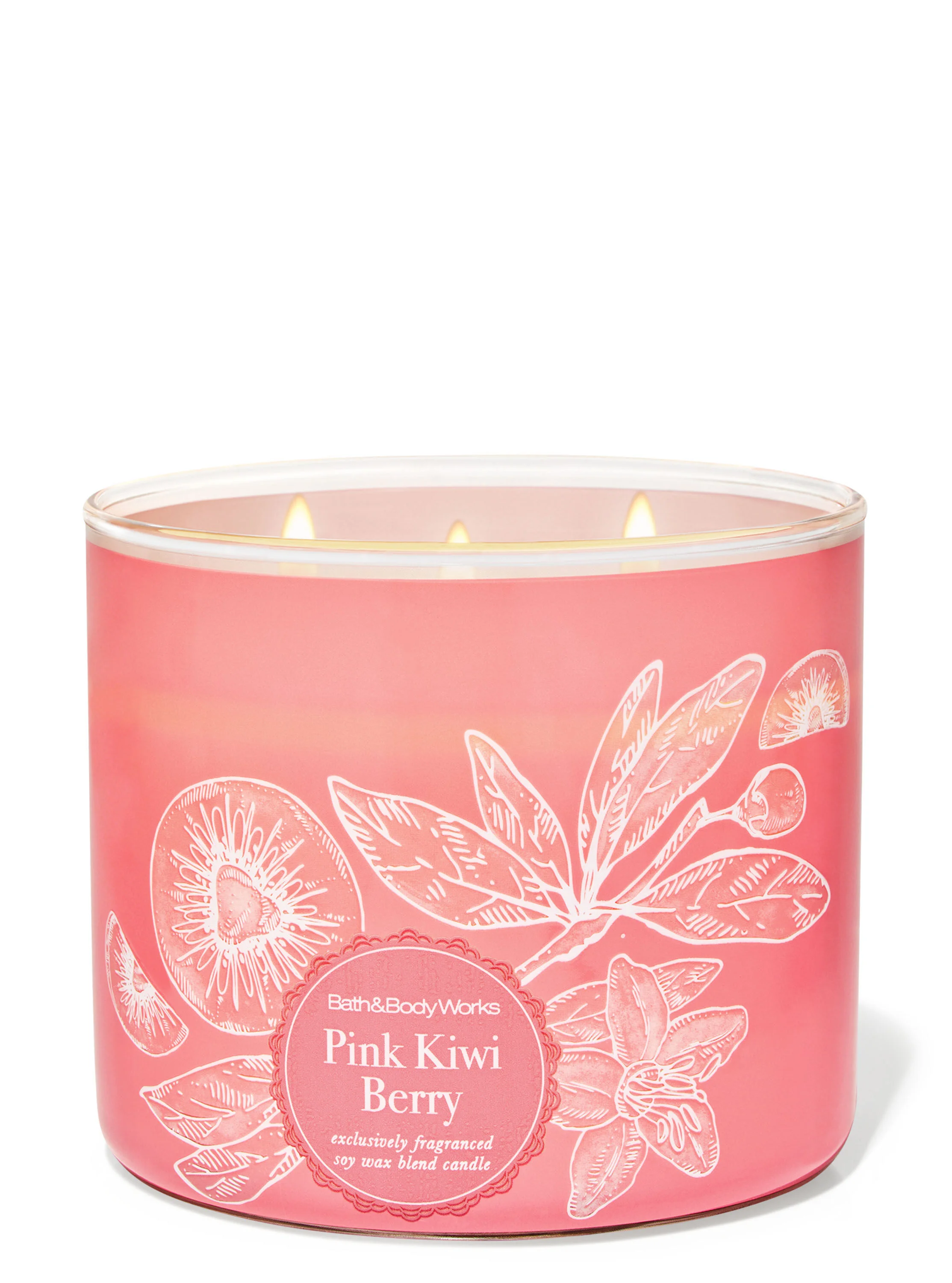 Pink Kiwi Berry Candle