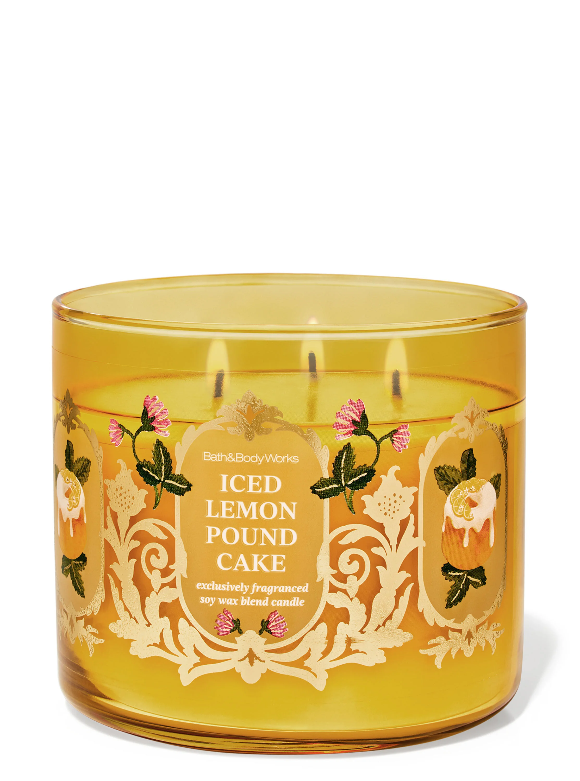 Iced Lemon Pound Cake Candle