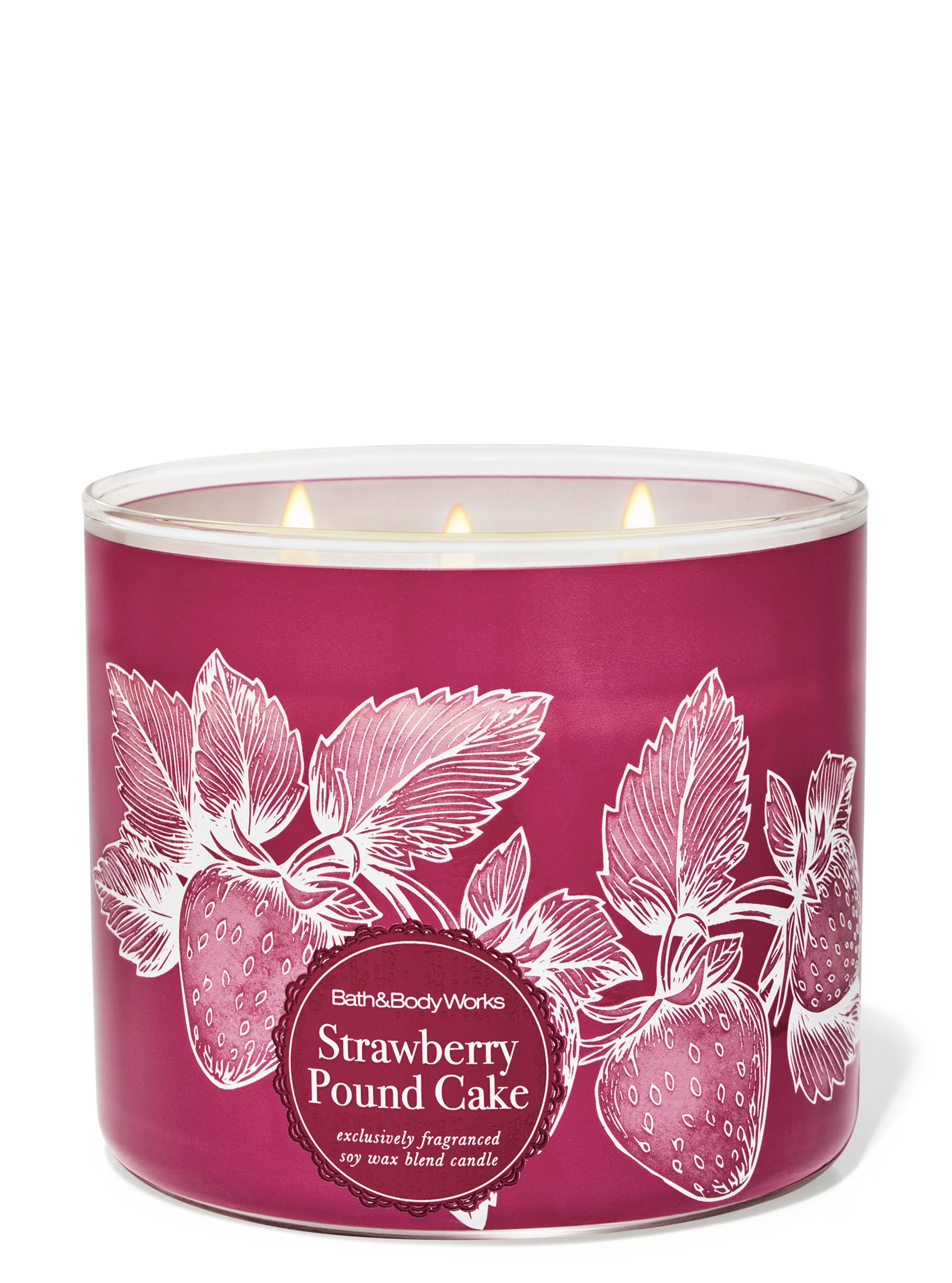 Strawberry Pound Cake Candle
