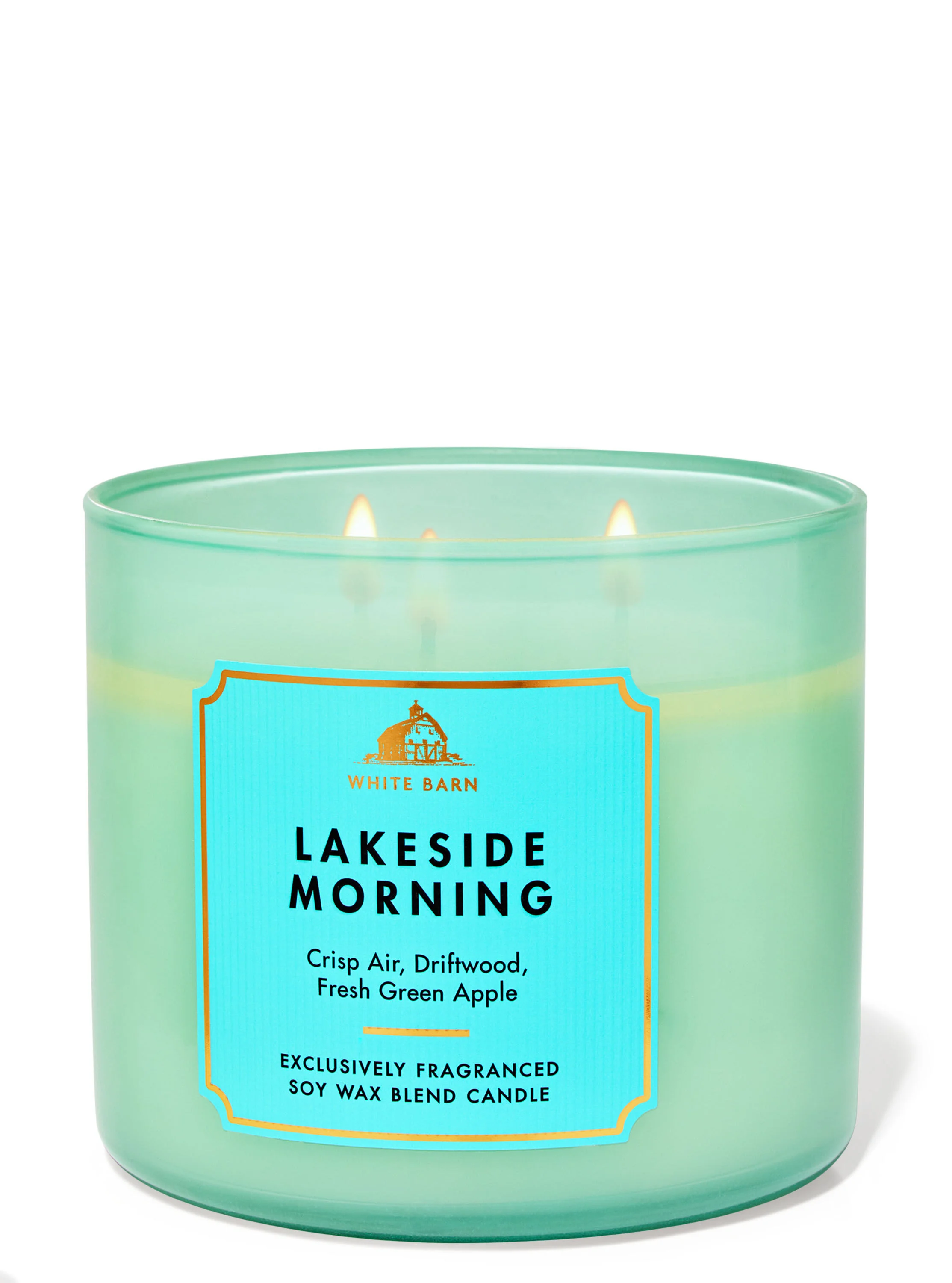Lakeside Morning Candle