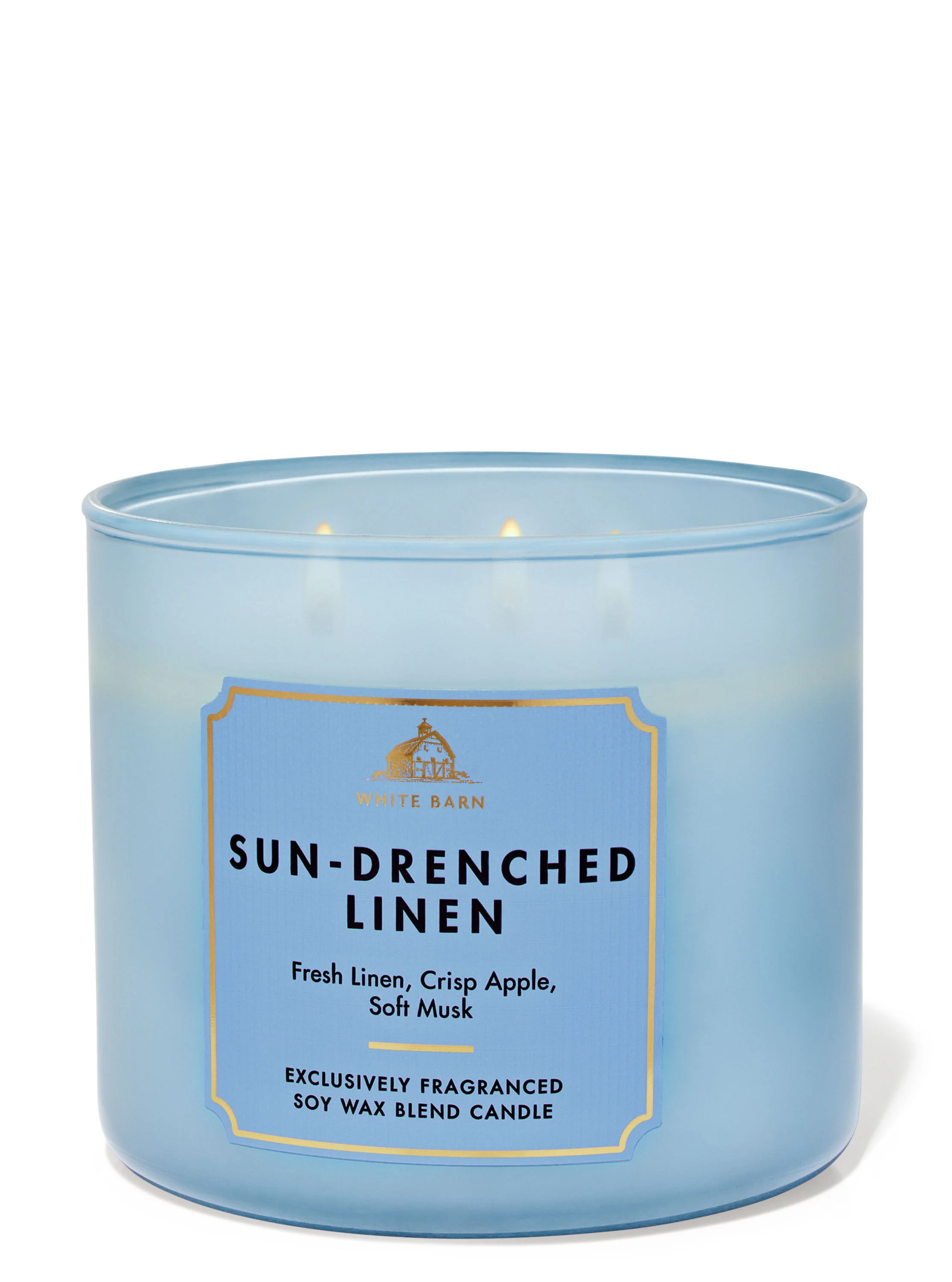 Sun-Drenched Linen Candle