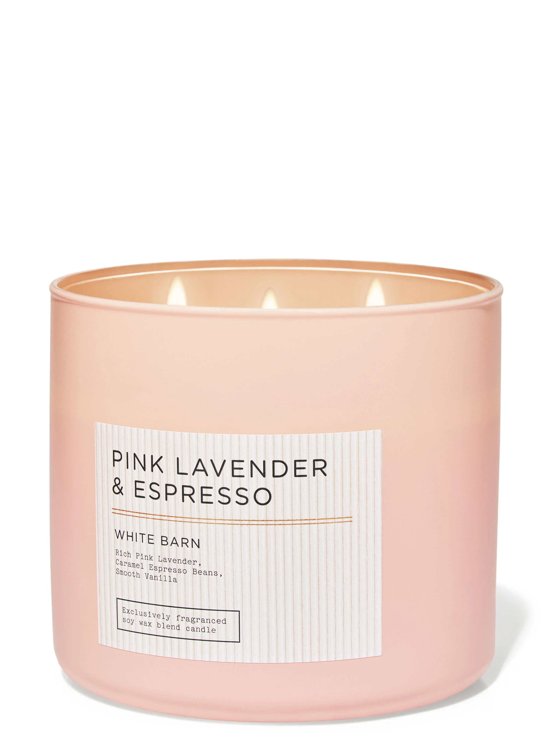 Pink Lavender & Espresso Candle