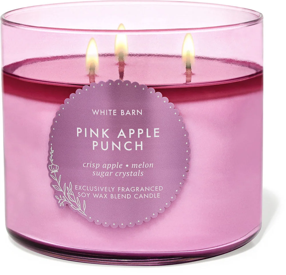 Pink Apple Punch Candle