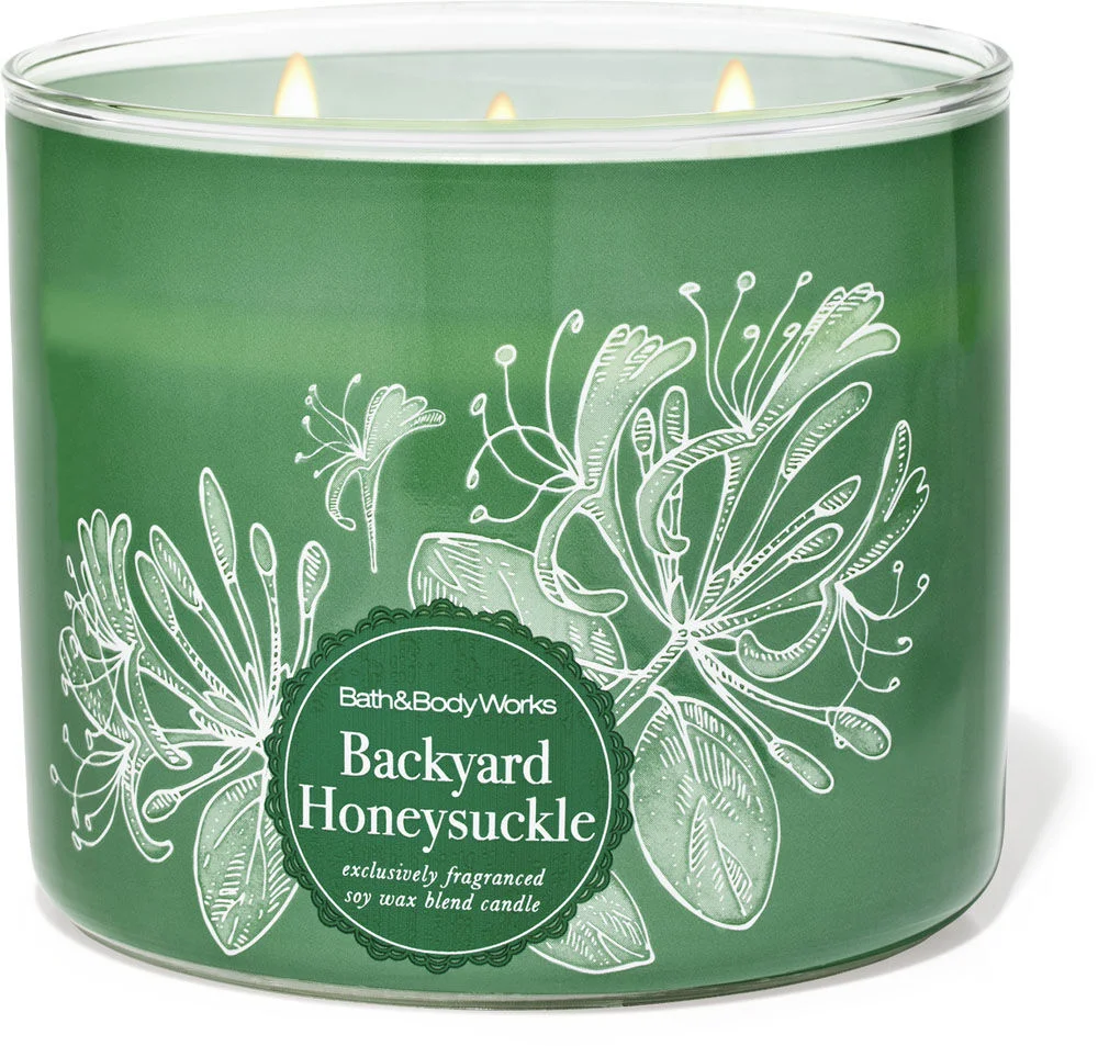 Backyard Honeysuckle Candle