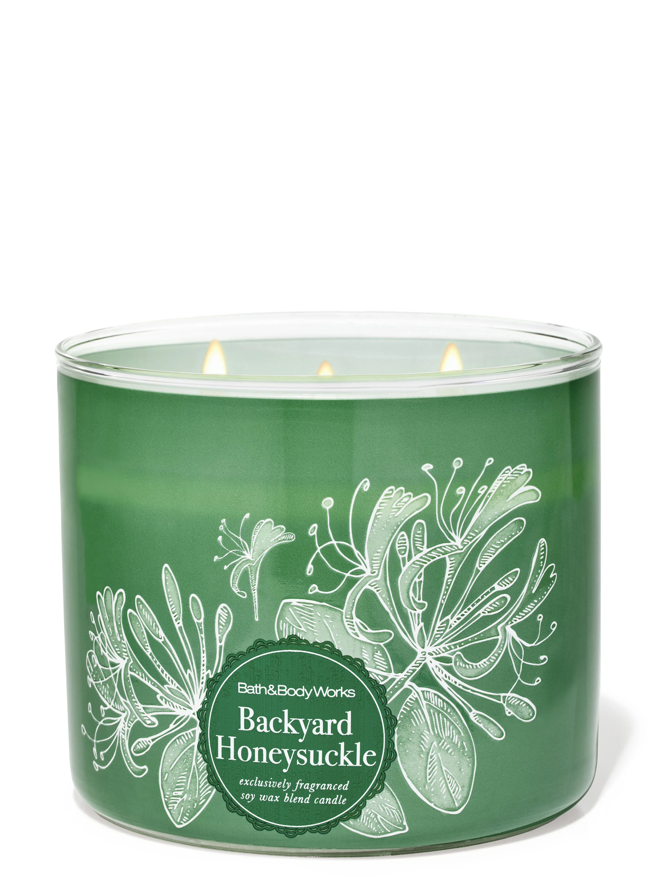 Backyard Honeysuckle Candle
