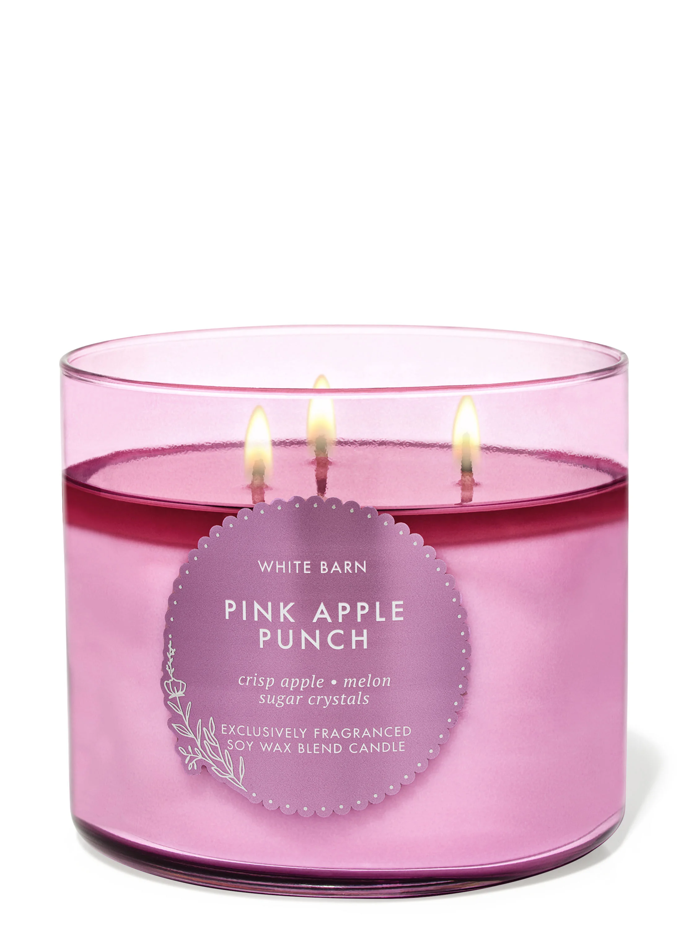 Pink Apple Punch Candle