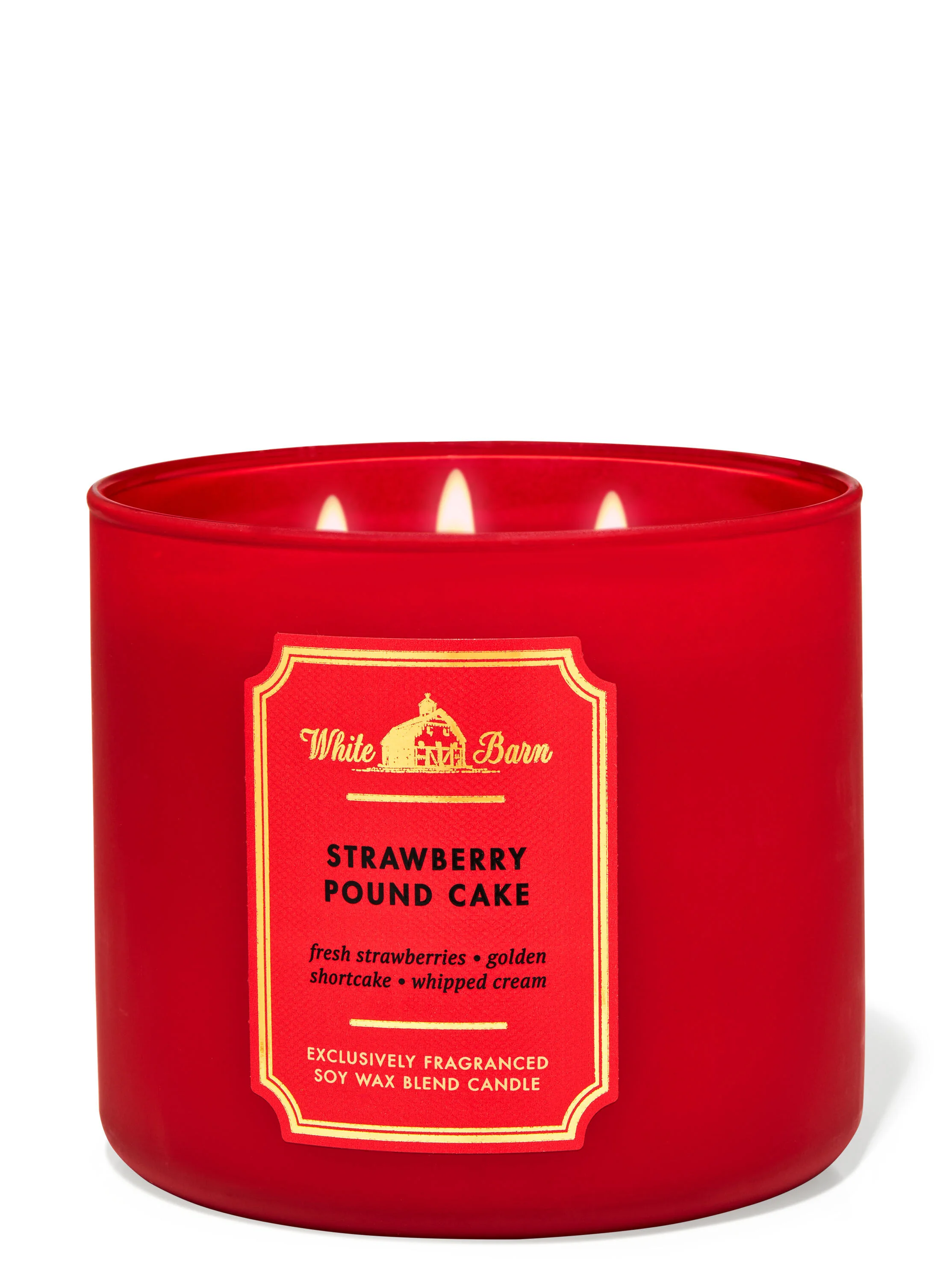 Strawberry Pound Cake Candle