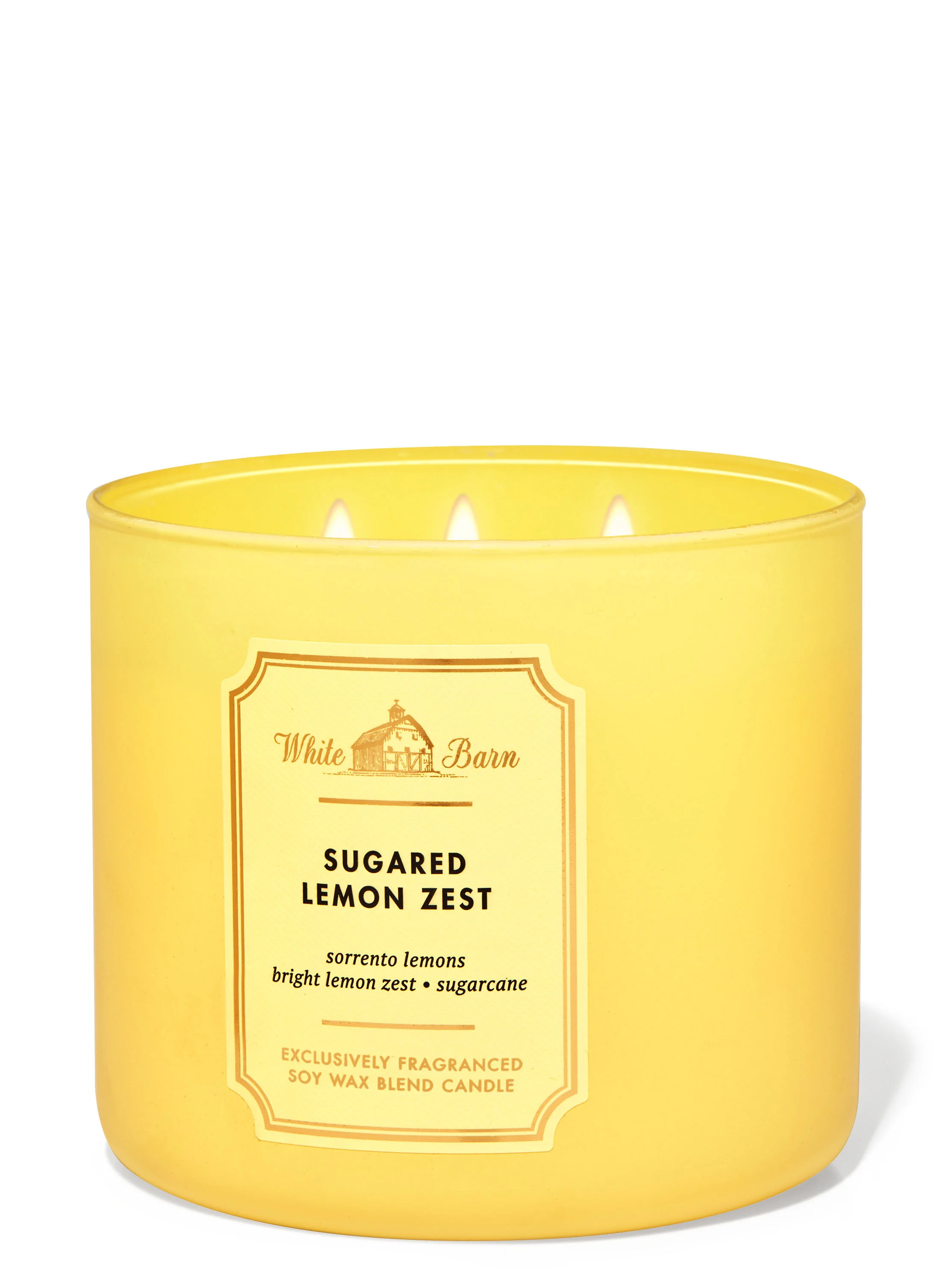 Sugared Lemon Zest Candle